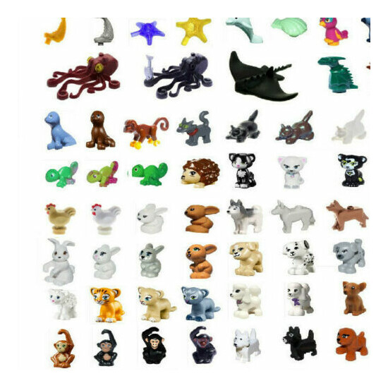 ☀️NEW Lego PICK YOUR CATS & DOGS ANIMAL Lot Friends Pets Ranch Outdoor Town City